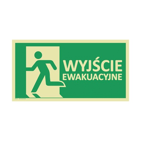 E100 Wyjście ewakuacyjne (lewe)