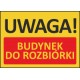 T404 UWAGA! Budynek do rozbiórki