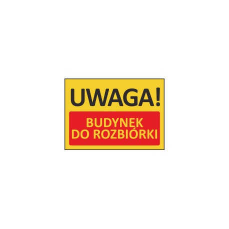 T404 UWAGA! Budynek do rozbiórki
