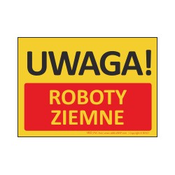 T432 UWAGA! Roboty ziemne