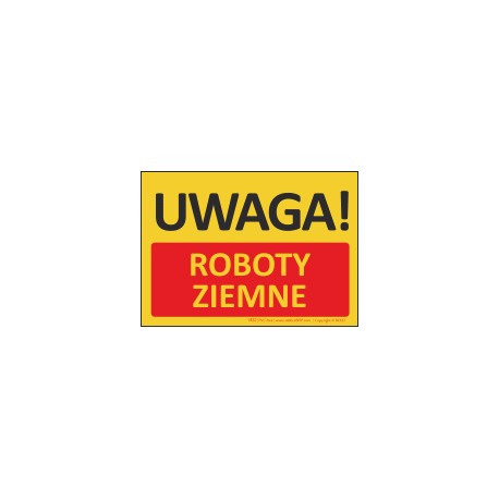 T432 UWAGA! Roboty ziemne