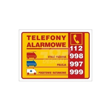 Telefony alarmowe