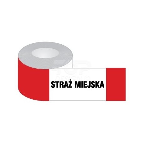 Taśma ogrodzeniowa 'Straż Miejska'