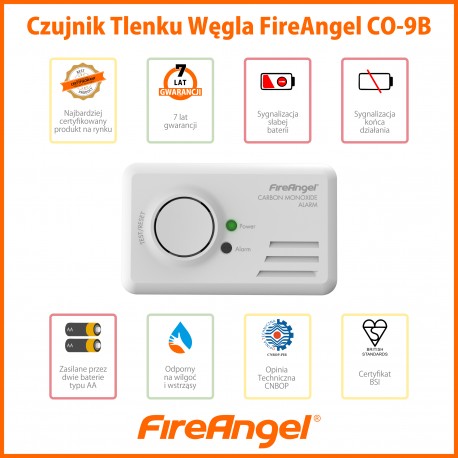 Czujnik Tlenku Węgla CO-9B